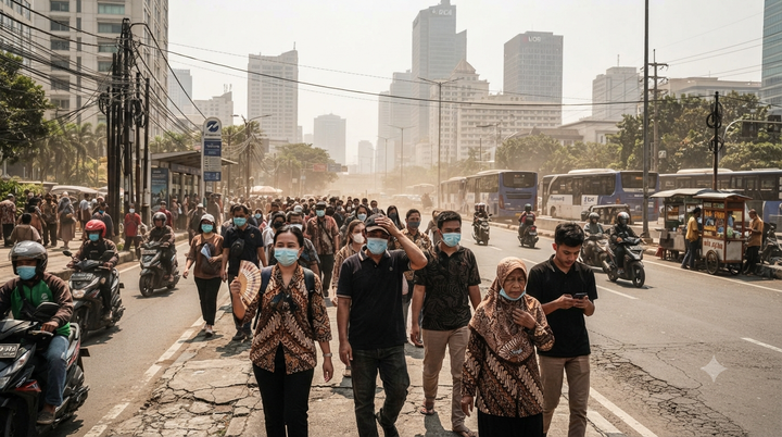 El Nino Datang, Risiko ISPA di Jakarta Perlu Diwaspadai