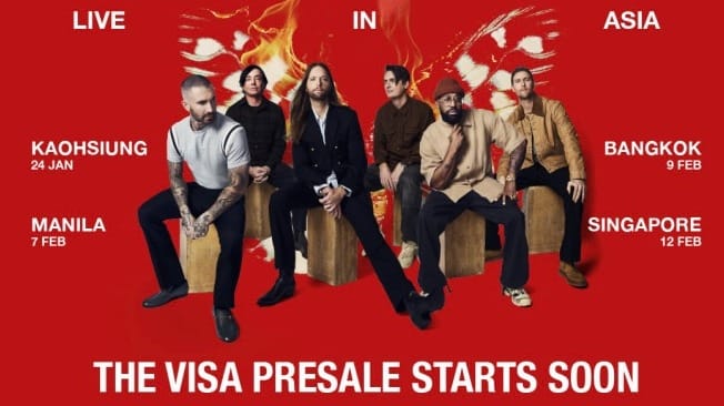 Maroon 5 Kembali Konser di Jakarta 5 Februari 2027