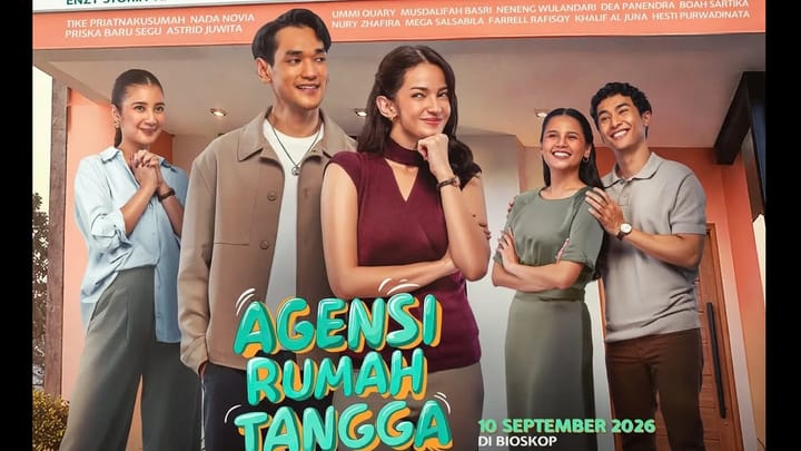 Enzy Storia hingga Afgan Bintangi Film "Agensi Rumah Tangga", Tayang 10 September 2026