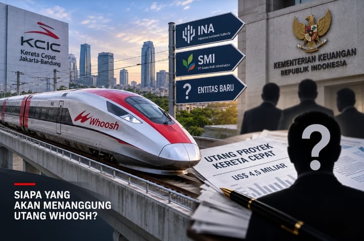 Utang Whoosh satu Triliun per Tahun, Siapa yang Bayar?