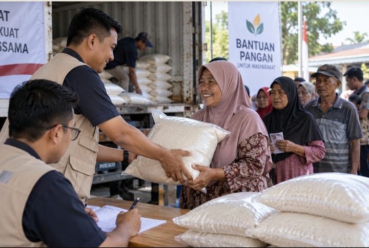 Bantuan Beras Juli–September Dirapel 30 Kg, Penyaluran Dikebut Bulan Ini
