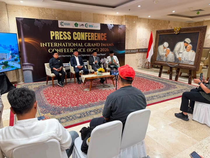 Konferensi Imam Besar Dunia Digelar di Jakarta, 39 Negara Hadir