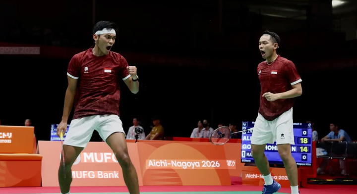 Tim Putra Bulu Tangkis Indonesia Siap Bertarunng Lawan China di Final Asian Games 2026