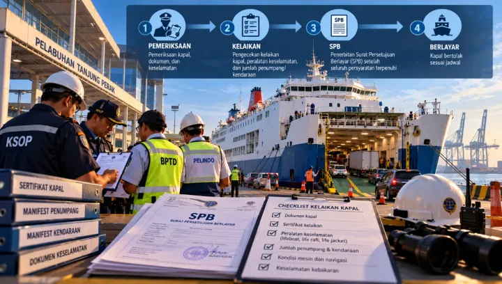 Siapa yang Memberi Izin KM Virgo Transport 8 Berlayar?