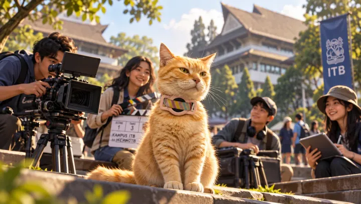 Dari Kucing Kampus ITB ke Layar, Kisah “Meong!” yang Lahir dari Hal Sederhana
