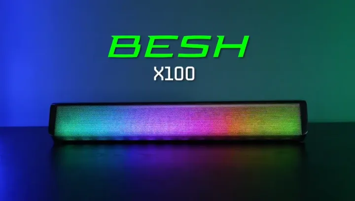 NYK Nemesis BESH X100, Soundbar Gaming Rp200 Ribuan dengan RGB