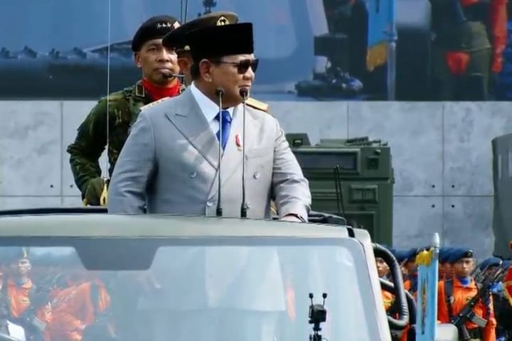 Prabowo: Indonesia Seluas Eropa, Tanggung Jawab TNI Sangat Besar