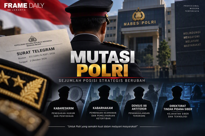 Mutasi Besar Polri! Kabareskrim hingga Kadensus Ikut Diganti
