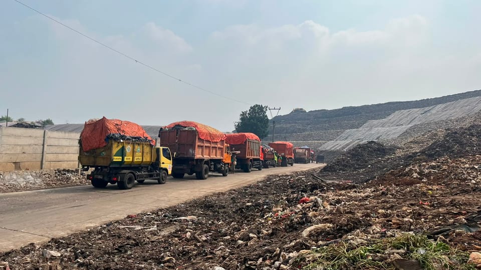 Pemasangan Geomembrane di Bantargebang Percepat Akhiri Sistem Open Dumping