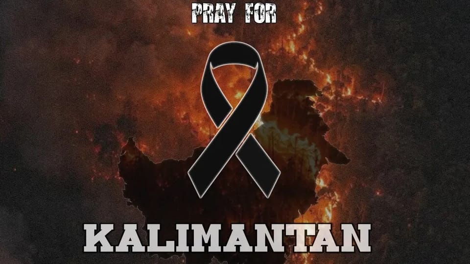 Bencana Karhutla Meluas, Publik dan Selebritas Serukan #PrayForKalimantan di Media Sosial