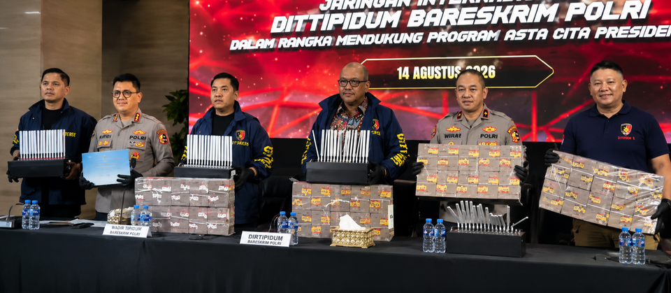 Bareskrim Bongkar Jaringan Judi Online Ujangbet, Transaksi Capai Rp890 Miliar