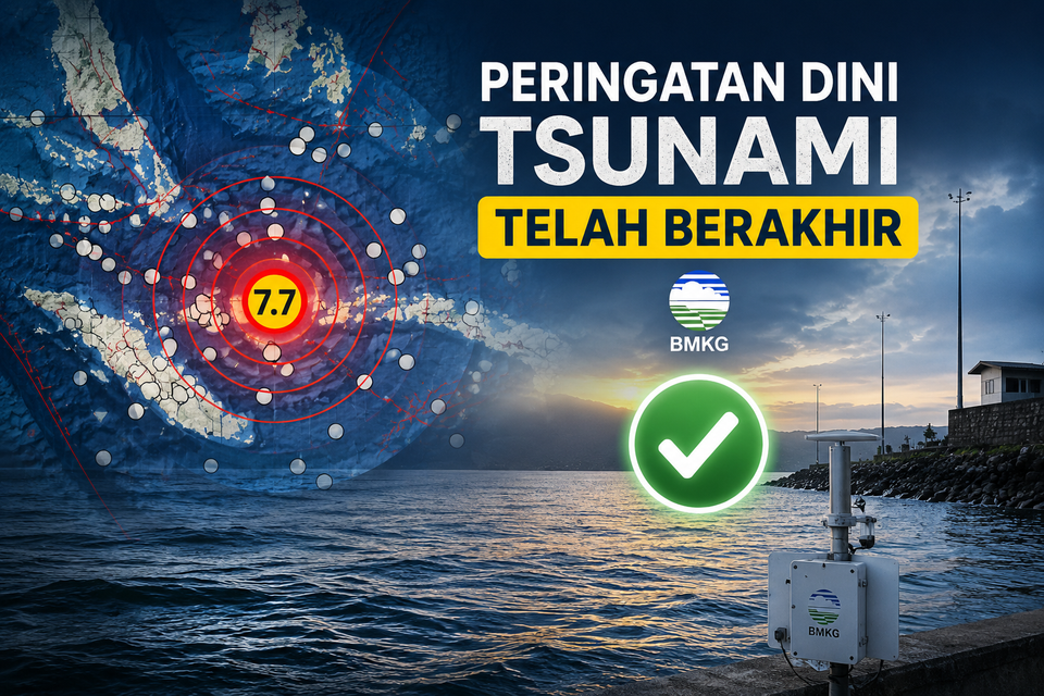 BMKG Akhiri Peringatan Tsunami Usai Gempa NTT