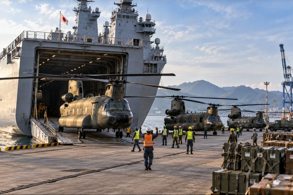 Tiga Chinook Jepang Dijadwalkan Diturunkan di Kalbar Hari Ini, Bersiap Padamkan Karhutla