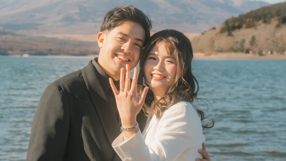 Jerome Polin Resmi Melamar Gracia Caroline di Jepang