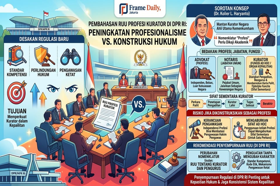 RUU Profesi Kurator Jadi Sorotan, Ini Risikonya