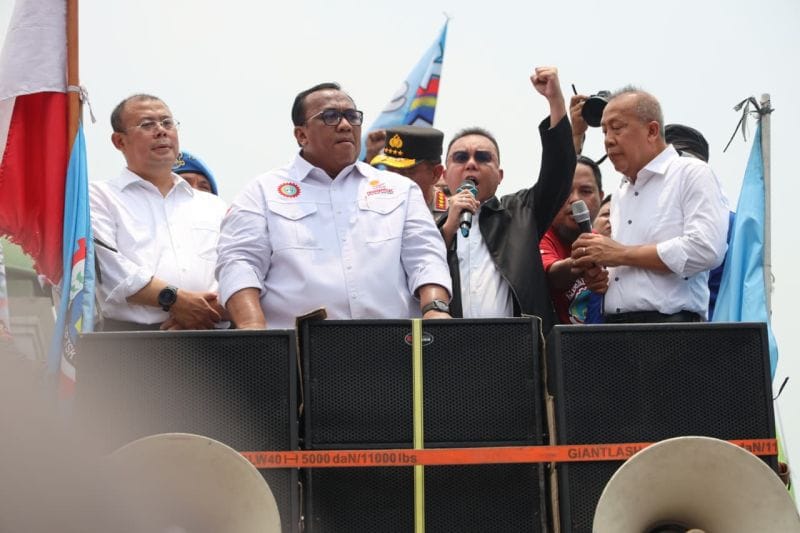 UU Ketenagakerjaan Disahkan, Buruh Rayakan Kemenangan