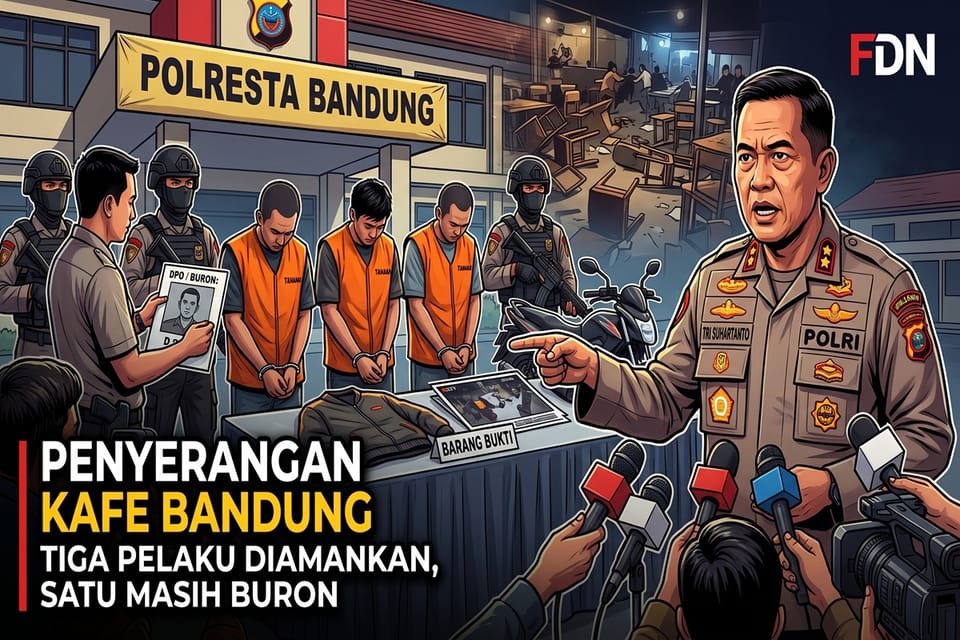 Viral Kafe Bandung Diserang, Motifnya Bikin Geger