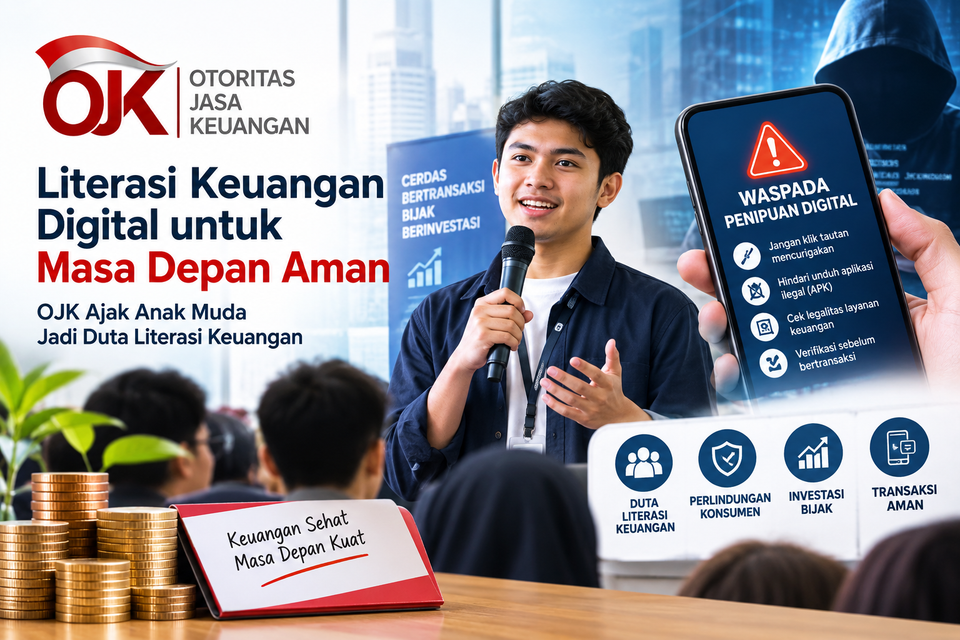 Kerugian Penipuan Digital Fantastis, OJK Ajak Anak Muda Ikut Melawan