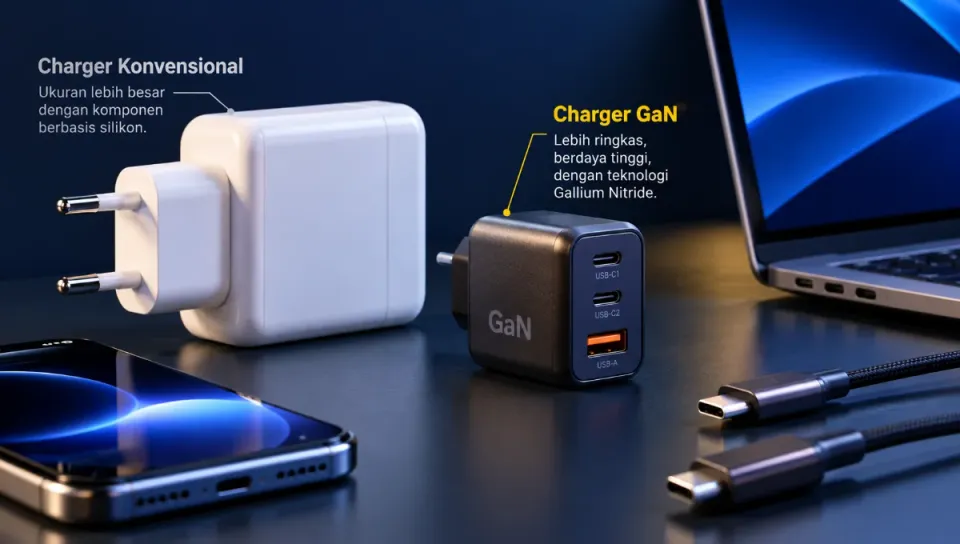 Charger GaN Makin Populer, Apa Bedanya dengan Charger Biasa?