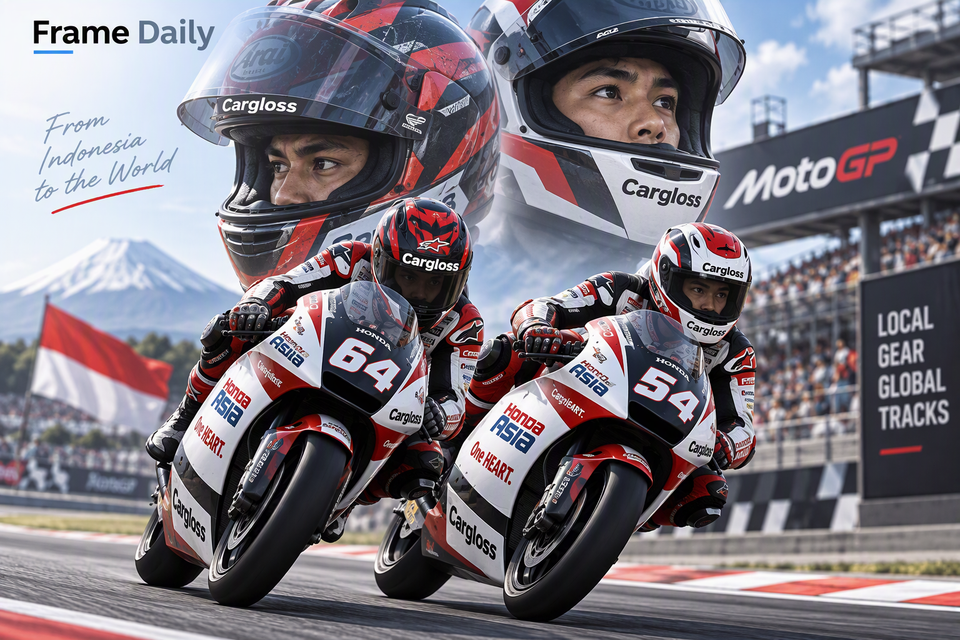Cargloss Tembus MotoGP, Gandeng Dua Pembalap Indonesia